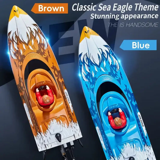 Hxjrc Hj822 2.4g Rc Boat Capsized Reset High Speed Led Light