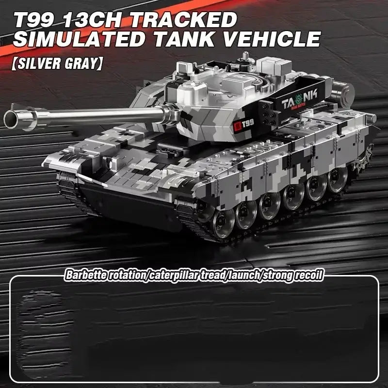 RC Tank 99 T90 Remote Control Tanks 13Ch Shooting Function Sportsman Specialty Products