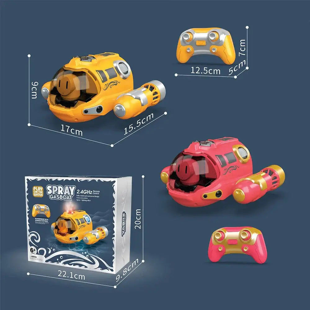 RC Boat Spray Double Propeller Remote Control Boat High Speed Sportsman Specialty Products
