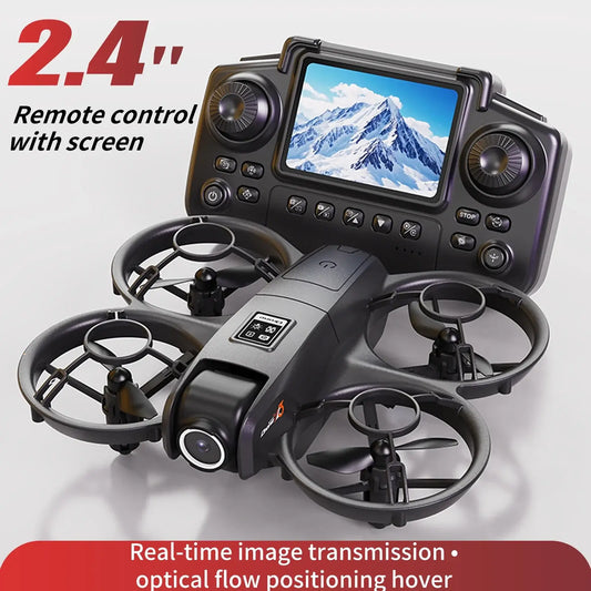 2026 New YL3 RC Drone with 2.4 inch remote control and screen for real-time image transmission