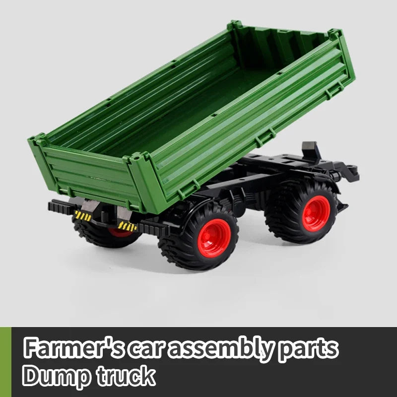 RC Tractors Trailer 2.4G Radio Controlled Farm Ca