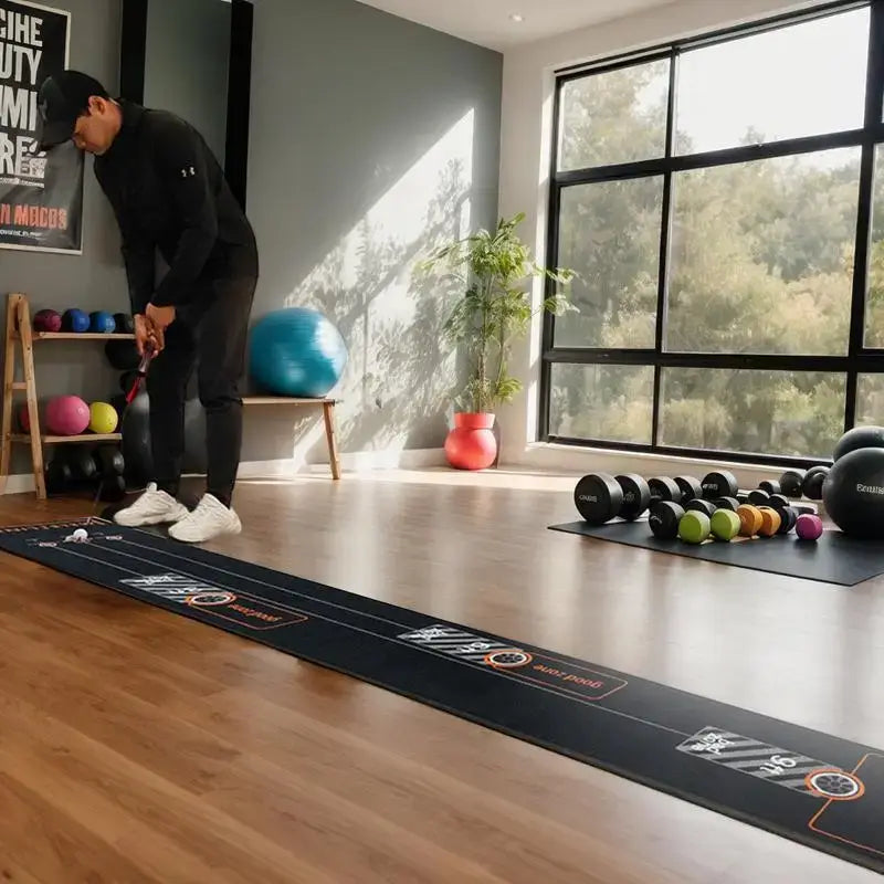 Golf Putting Mat 3 Meters Practice Putting Mat Indoor Putting Mat Lightweight Sportsman Specialty Products