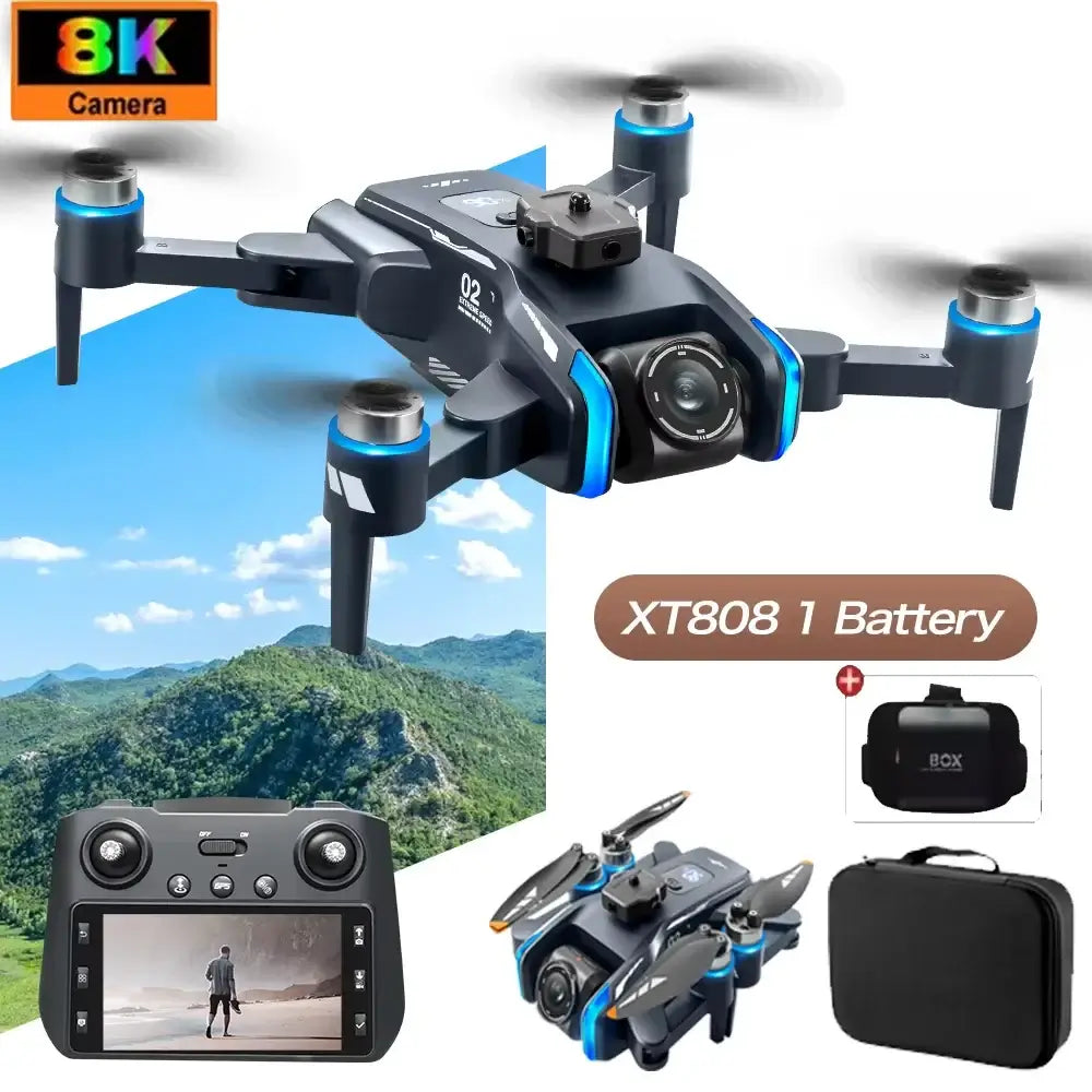 NEW XT808 Drone Screen Display 5G Optical Flow GPS Sportsman Specialty Products