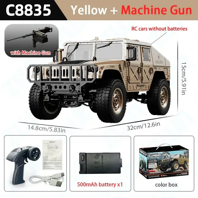 RC Car Simulation 4x4 All-terrain Off-road C8835 1:14