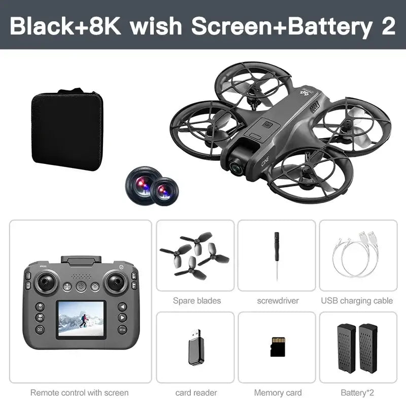 Xiaomi V666 MINI Drone 4K Professional WIFI 5G Dron Obstacle Avoidance Sportsman Specialty Products