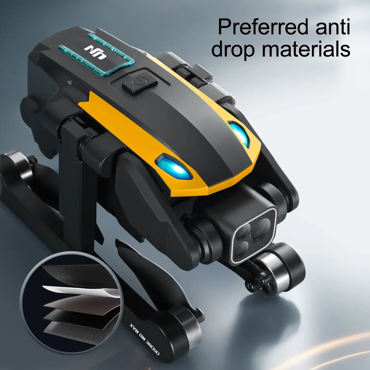 M8 Pro Drone 4k Professional HD 4k Rc Airplane Dual-Camera Sportsman Specialty Products