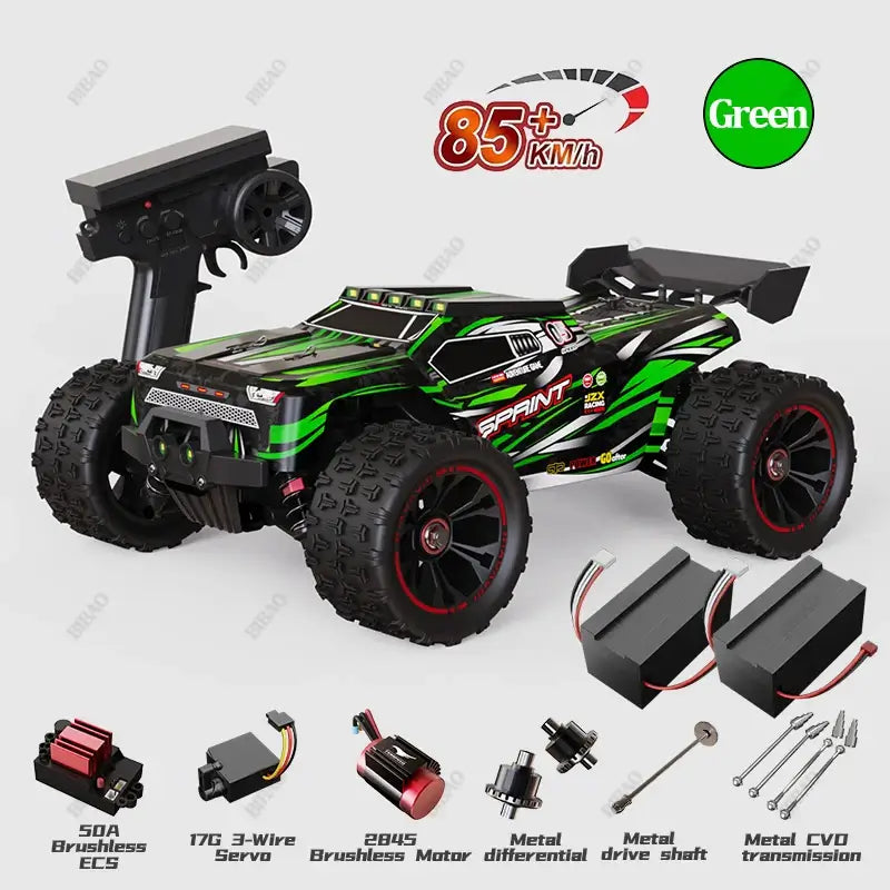 85KM/H Super Brushless 50KM/H Brushed 4WD 1:16 RC Car Sportsman Specialty Products