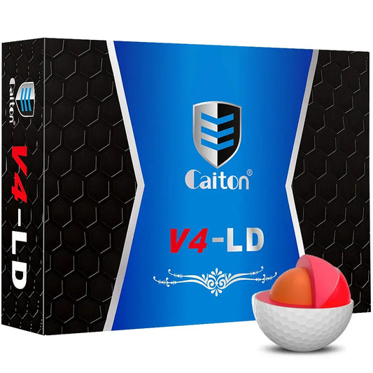 Caiton Pro Golf Balls - 4 Layers, DuPont Surlyn, Adds 30 Yards Sportsman Specialty Products