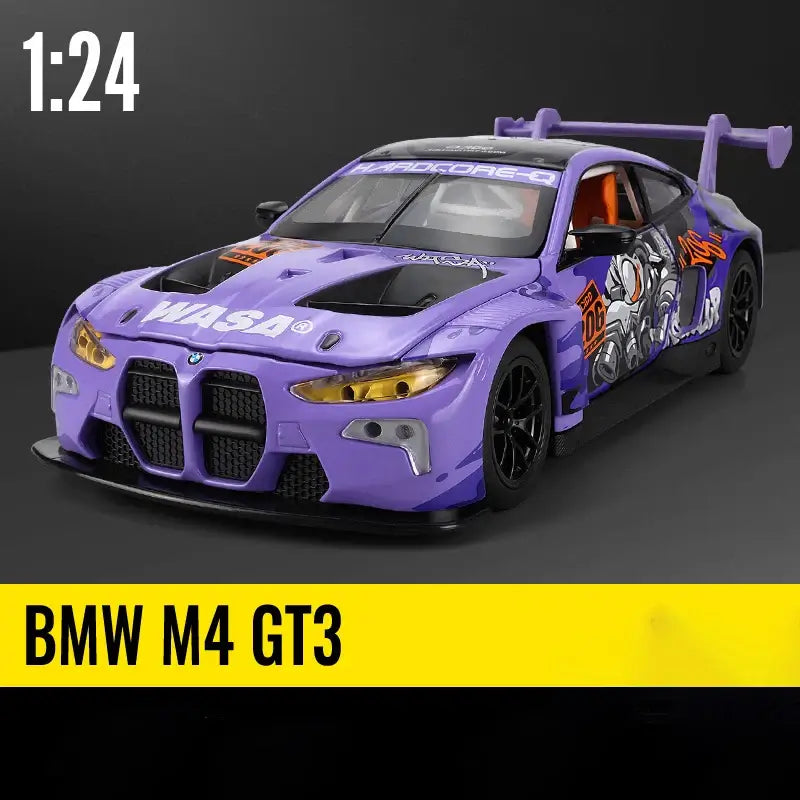 NEW 1:24 BMW M4 GT3 Red Bull M6 BMW CSL Alloy Car Sportsman Specialty Products