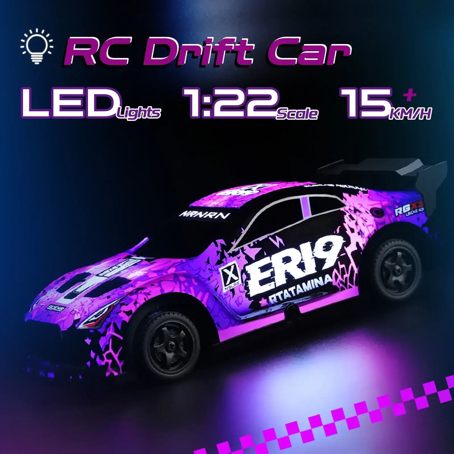 WLtoys 22206 4WD RC Car: 15+km/h High-Speed Sportsman Specialty Products