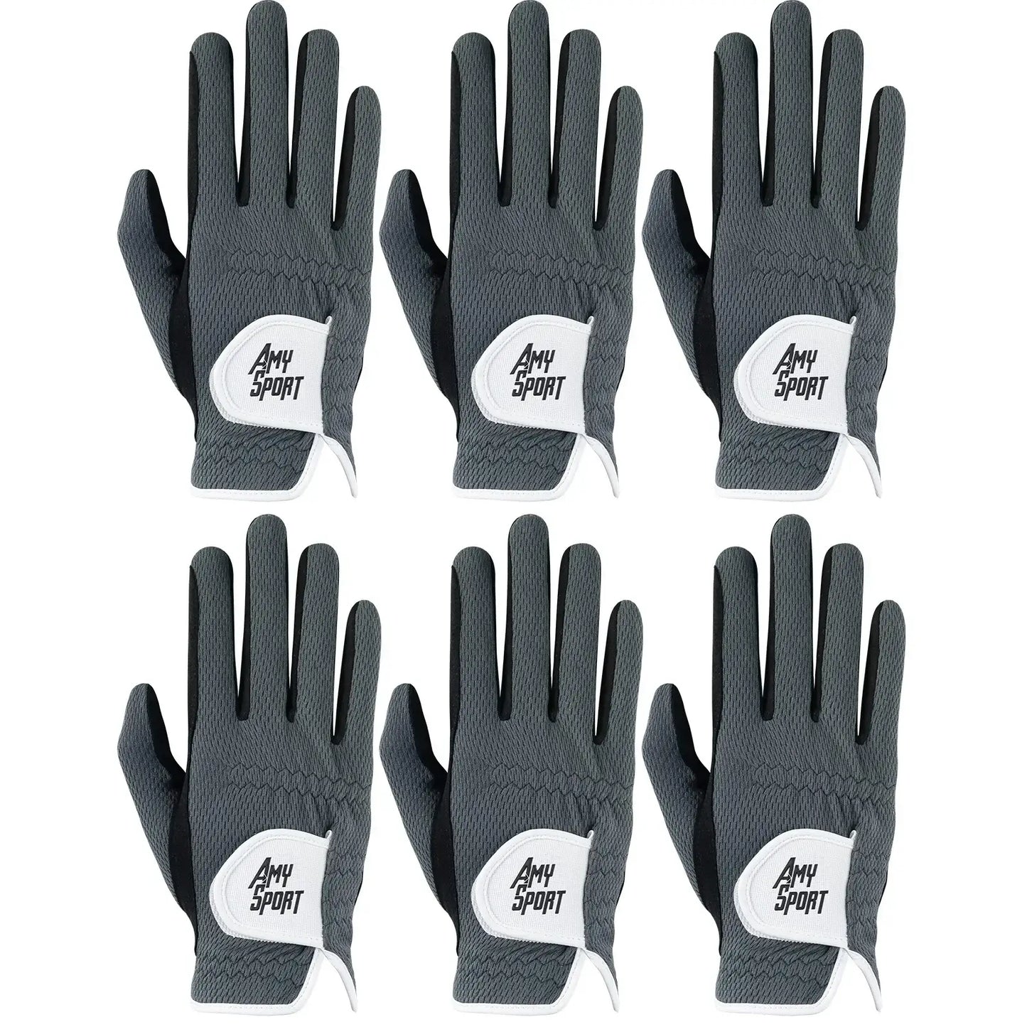 Golf Gloves Men Left Right Hand Rain Grip Hot Wet Weather Value 3/6 Pack Sportsman Specialty Products