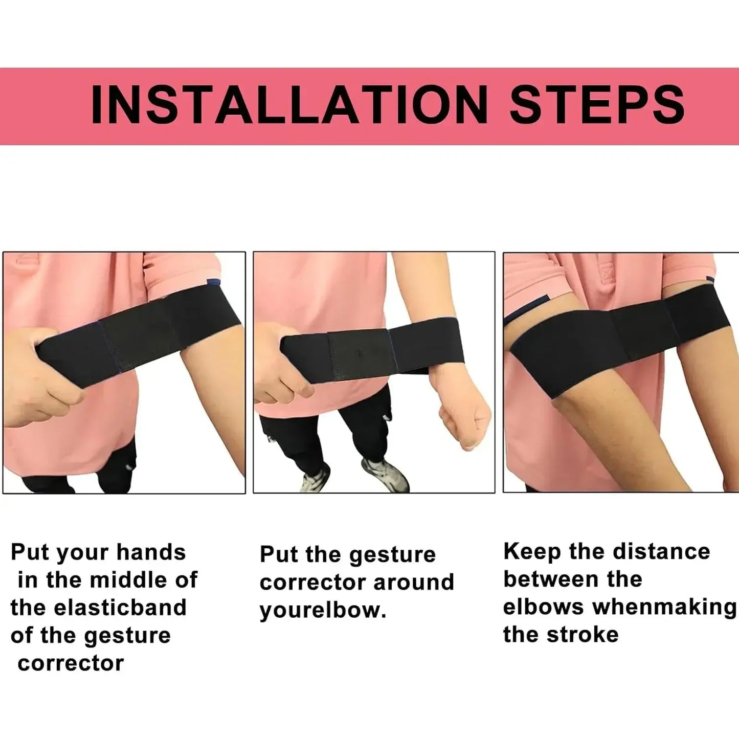 Golf Swing Trainer Posture Corrector Band Arm Hand Exercise Sportsman Specialty Products