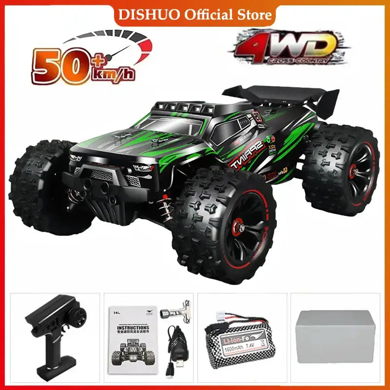 1:16 85KM/H Or 50KM/H 4WD RC Car With LED Remote Control Cars Sportsman Specialty Products