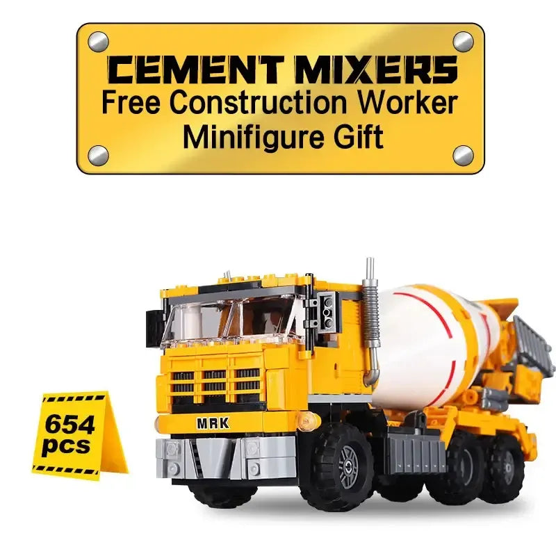 Wooden Crane Building Blocks construction