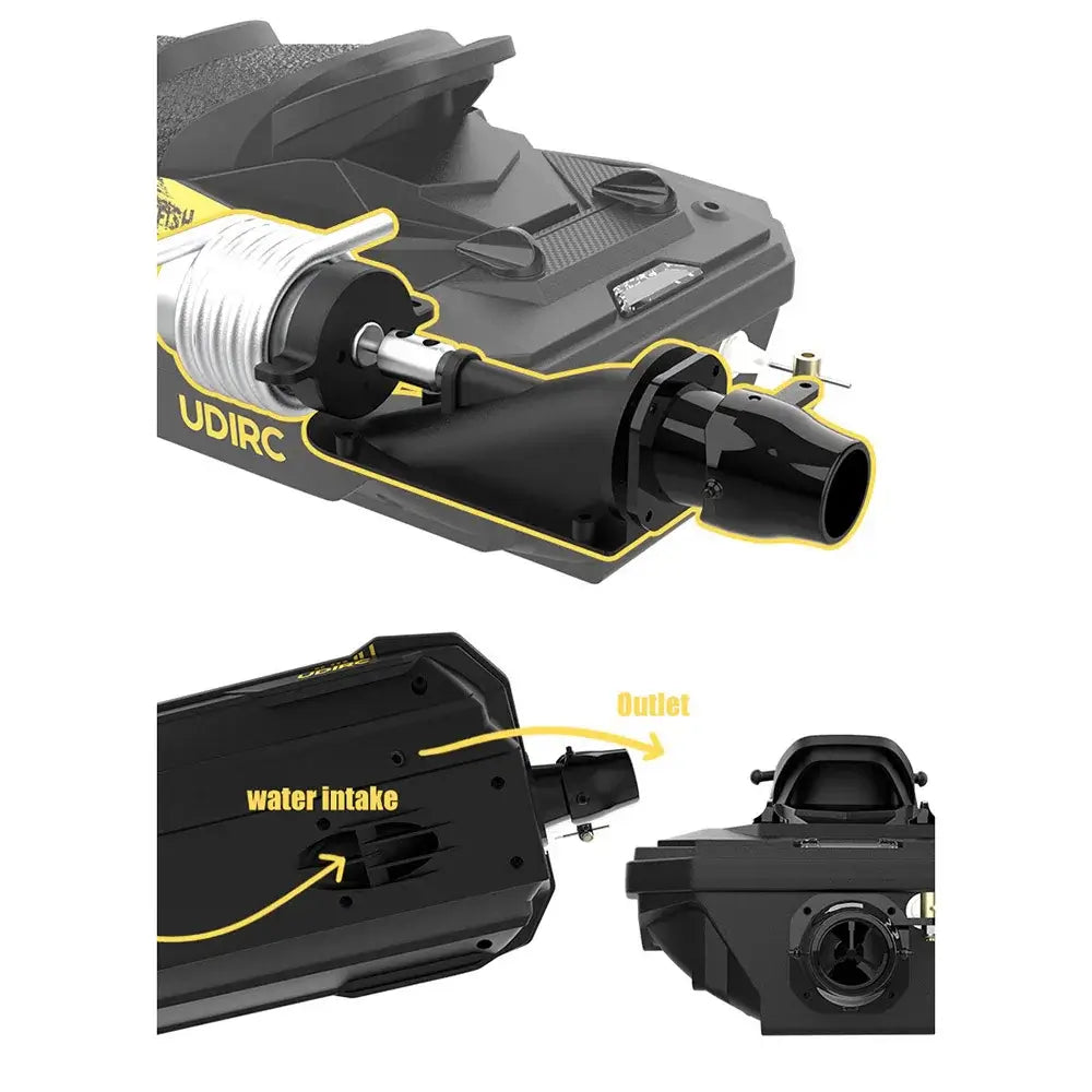 UDI023 RC Speedboat 2.4G Jet Spray RC Boat Remote Control Sportsman Specialty Products