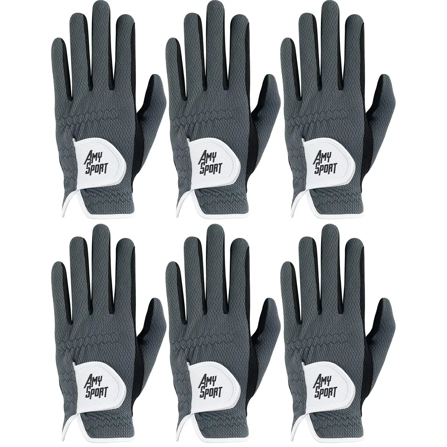 Golf Gloves Men Left Right Hand Rain Grip Hot Wet Weather Value 3/6 Pack Sportsman Specialty Products