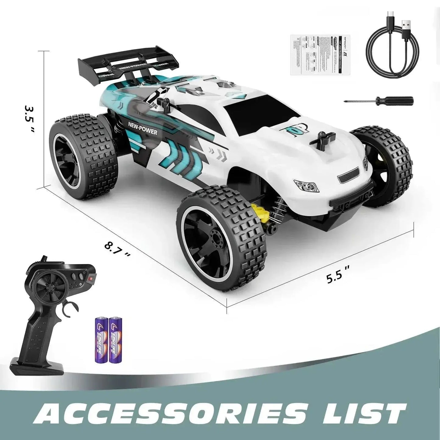 RC Cars 1:18 Scale 20 KM/H Offroad Buggy Sportsman Specialty Products