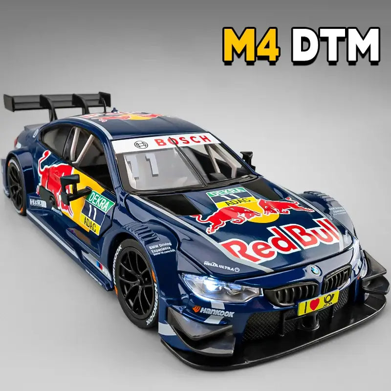 NEW 1:24 BMW M4 GT3 Red Bull M6 BMW CSL Alloy Car Sportsman Specialty Products