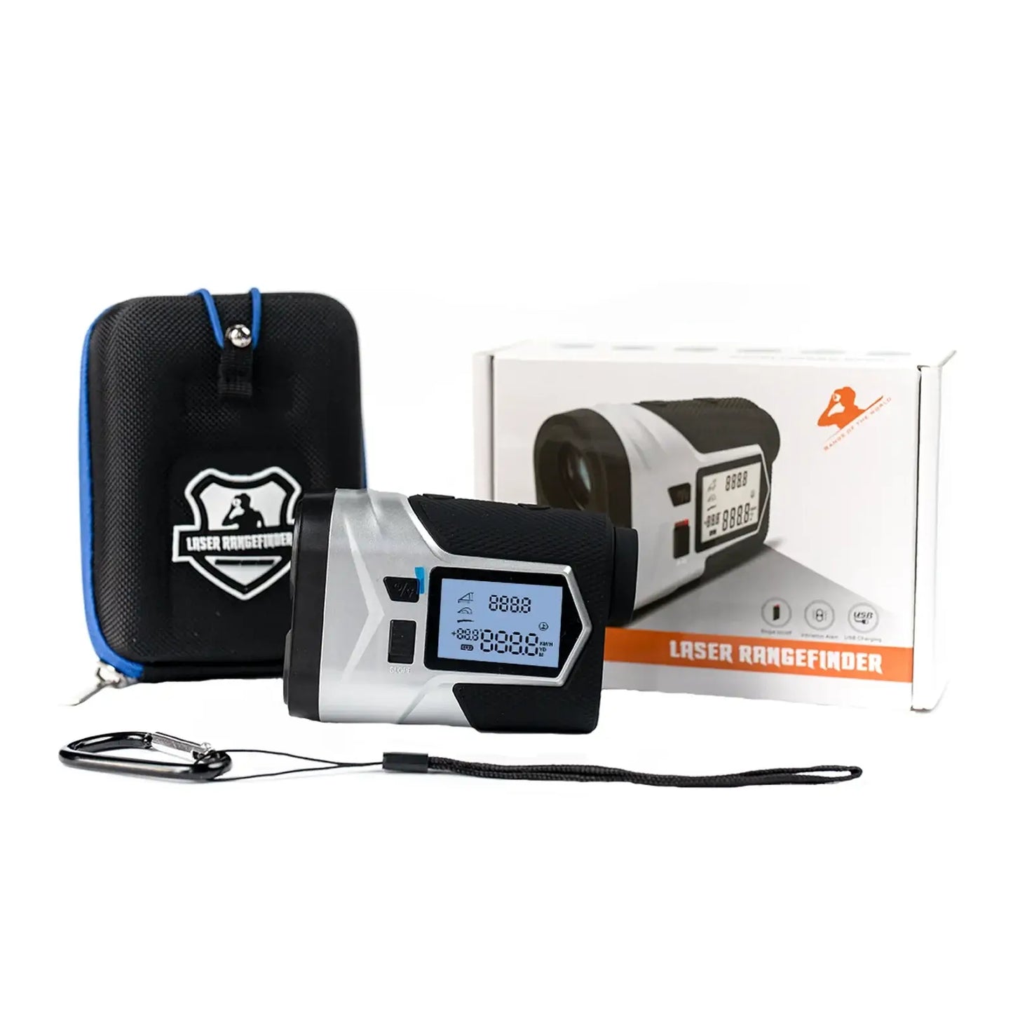 1200m USB Type-C Rechargeable Golf Laser Rangefinder Sportsman Specialty Products