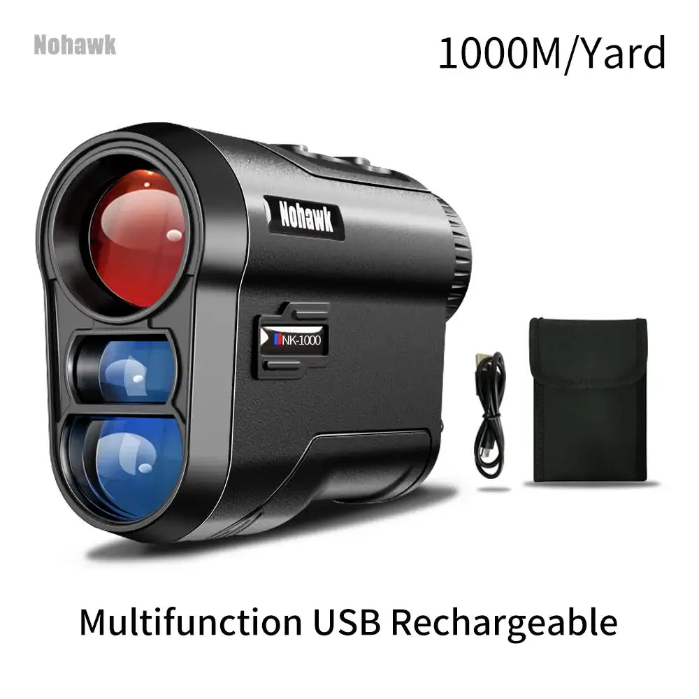 Nohawk 600M 1000Y Golf Laser Rangefinder for Hunting Range Finder Sportsman Specialty Products