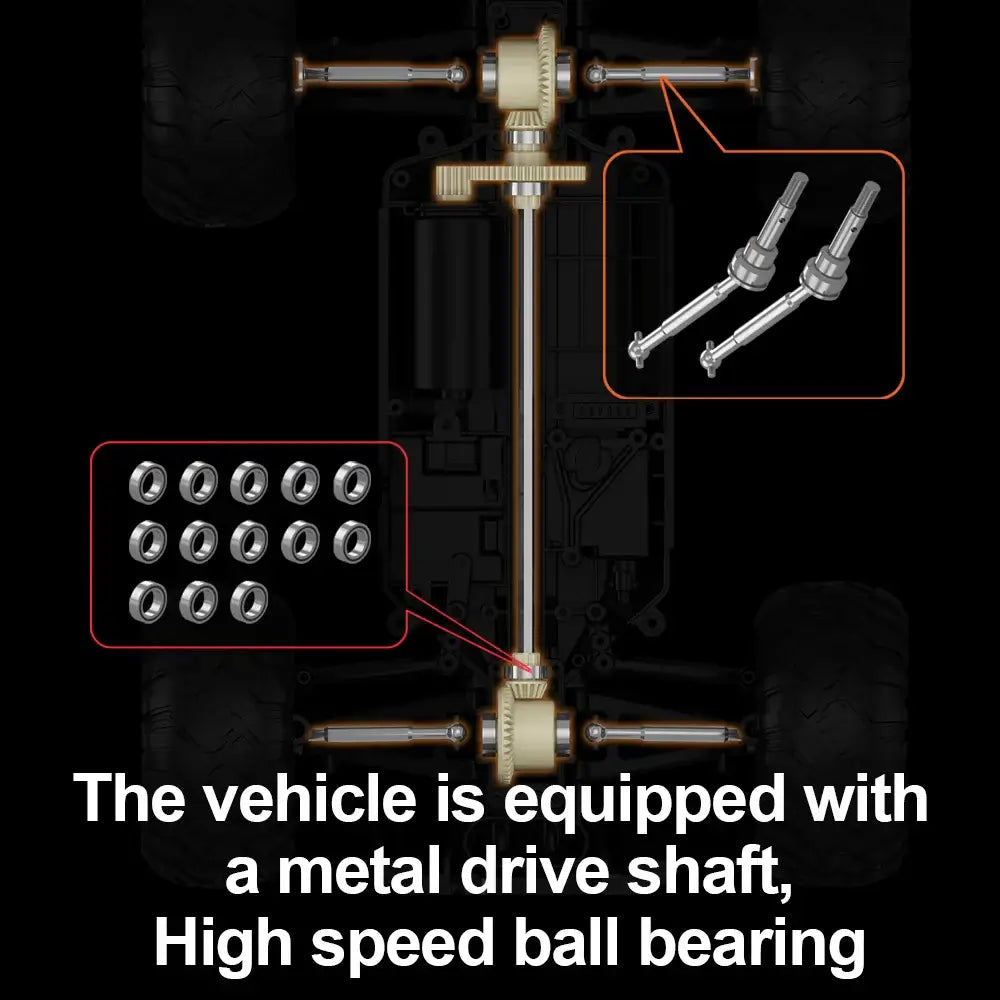 high speed remote control off-road vehicle 1:16 4WD Sportsman Specialty Products