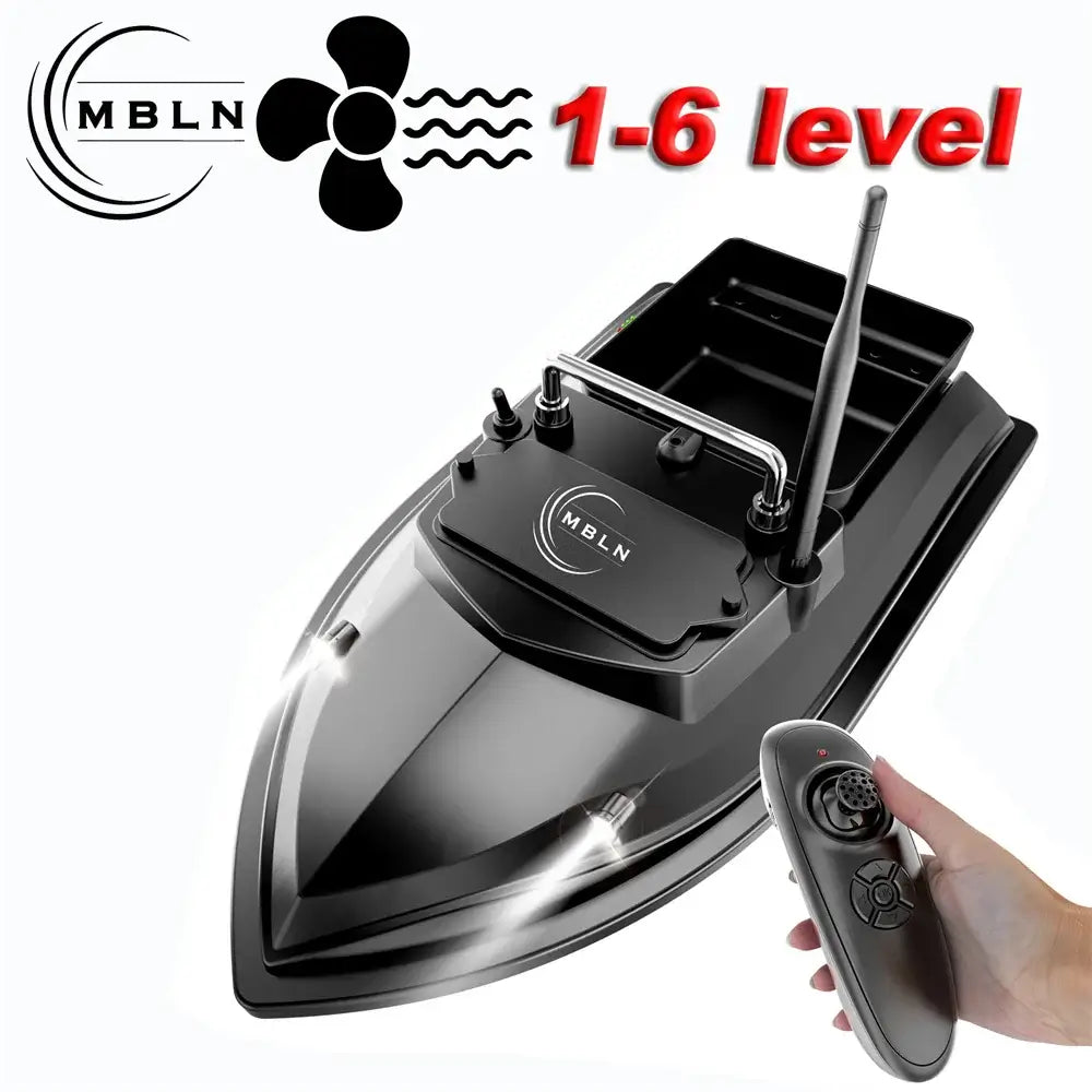 MBLN Bait Boat for Carp Fishing Dual Hoppers,2kg Load,300m Sportsman Specialty Products