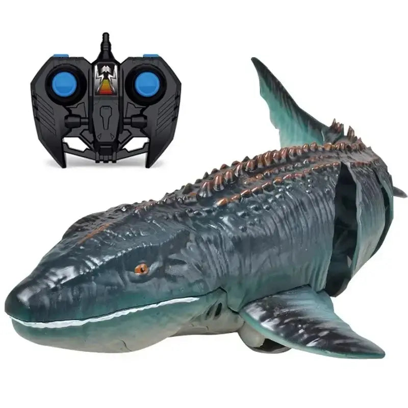 Rc Boat Simulation Mosasaurus remote control Ship Animal Sportsman Specialty Products