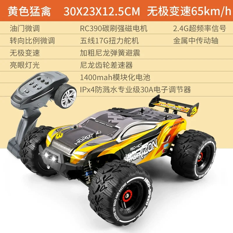 high-speed brushless RC car Four-Wheel Drive Off-Road Racing