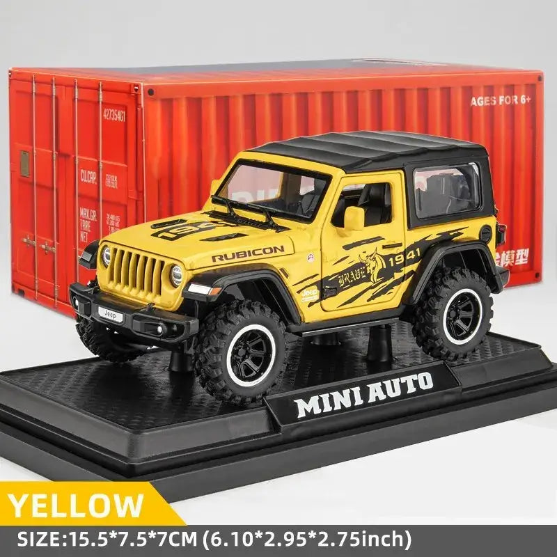 Off-Road 7 Door for Wrangler Diecast Toy Car Model, 1/32 Scale Sportsman Specialty Products