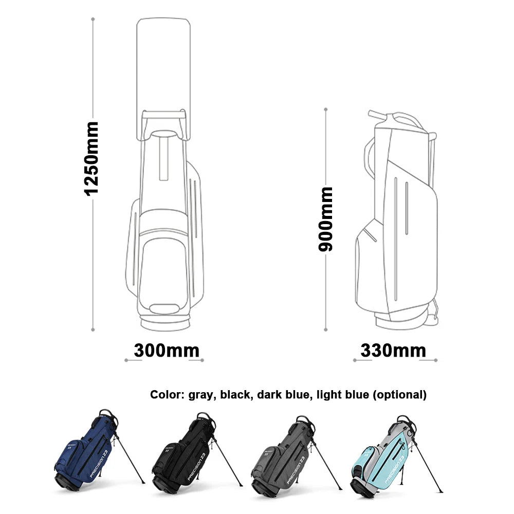 Sportsman Specialty Products Golf Rack Bag Portable with Compartments Stand and Bracket Golf Bag