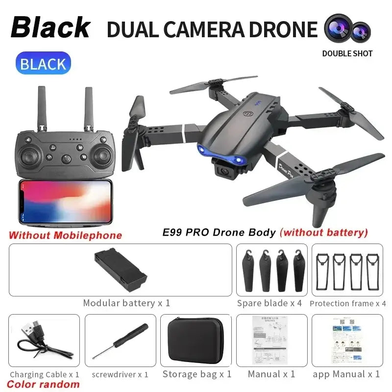New E99Pro RC Drone 4K Professinal With 1080P Wide Angle HD Camera Sportsman Specialty Products