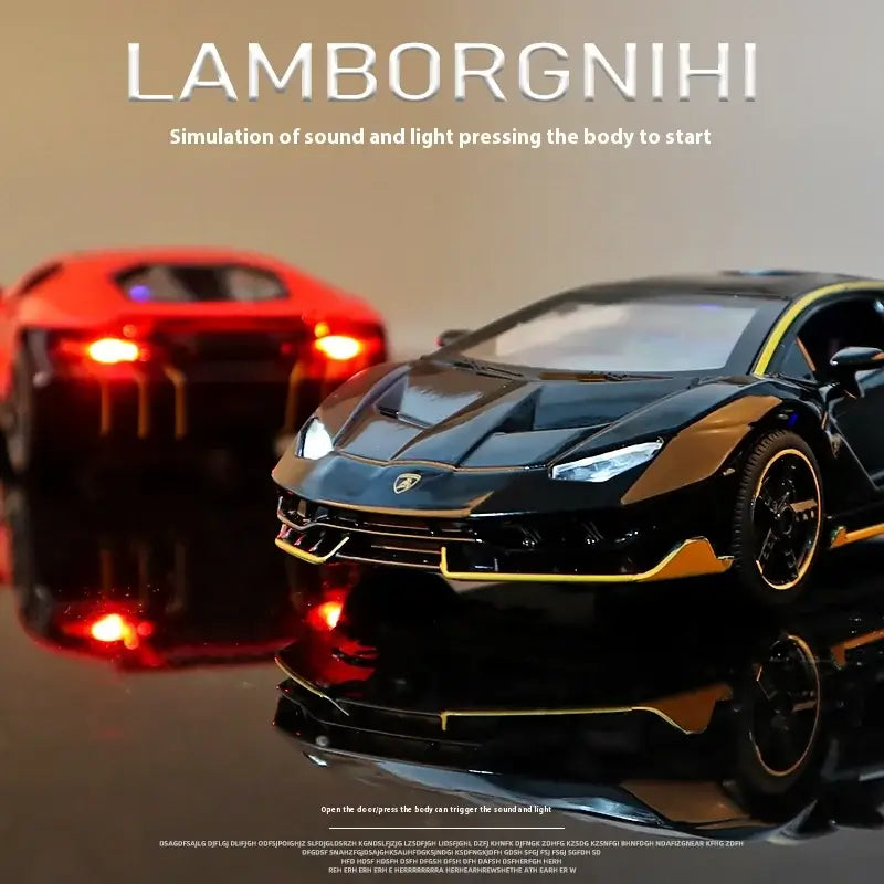 1/32 Cars Toys Auto To Scale Lambor LP770 Diecast Model Cars Sportsman Specialty Products