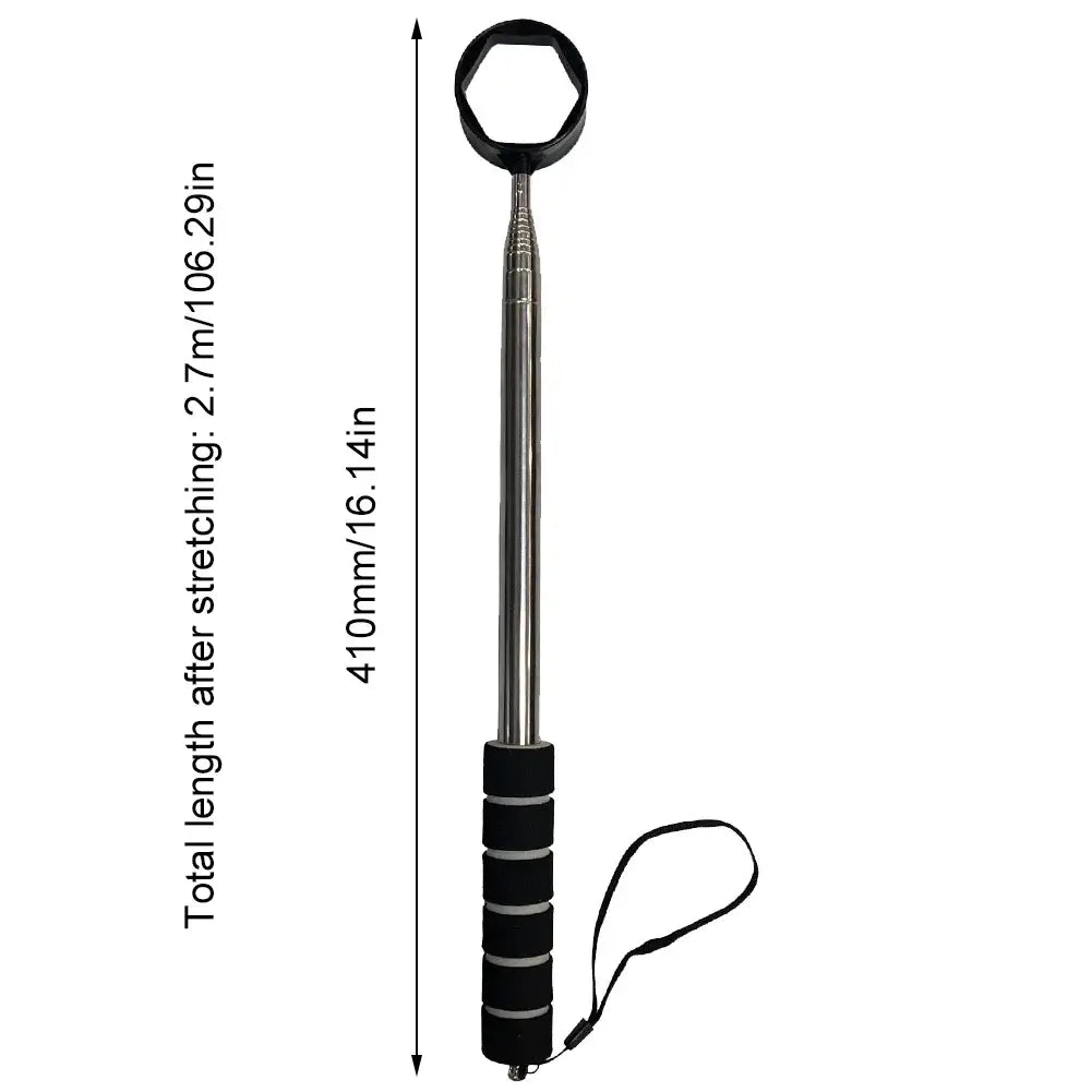 8.86 FT Telescopic Golf Ball Retriever Claw Sucker Tool Sportsman Specialty Products