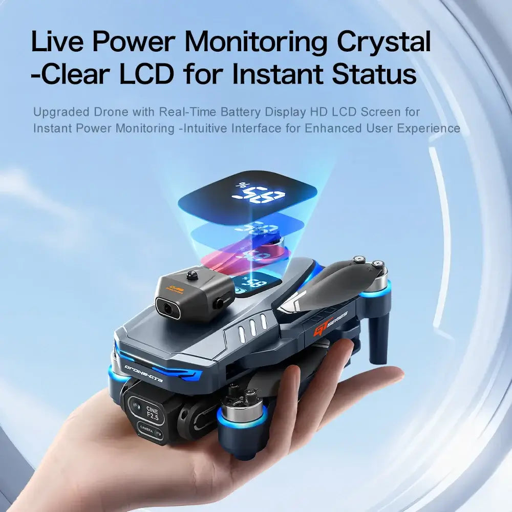 2025 NEW GT8 Rc Drone 8K Profesional HD Dual Camera Sportsman Specialty Products