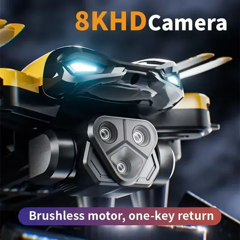 M5 Drone Professional 8K Wide-Angle HD Triple Camera WiFi FPV Sportsman Specialty Products