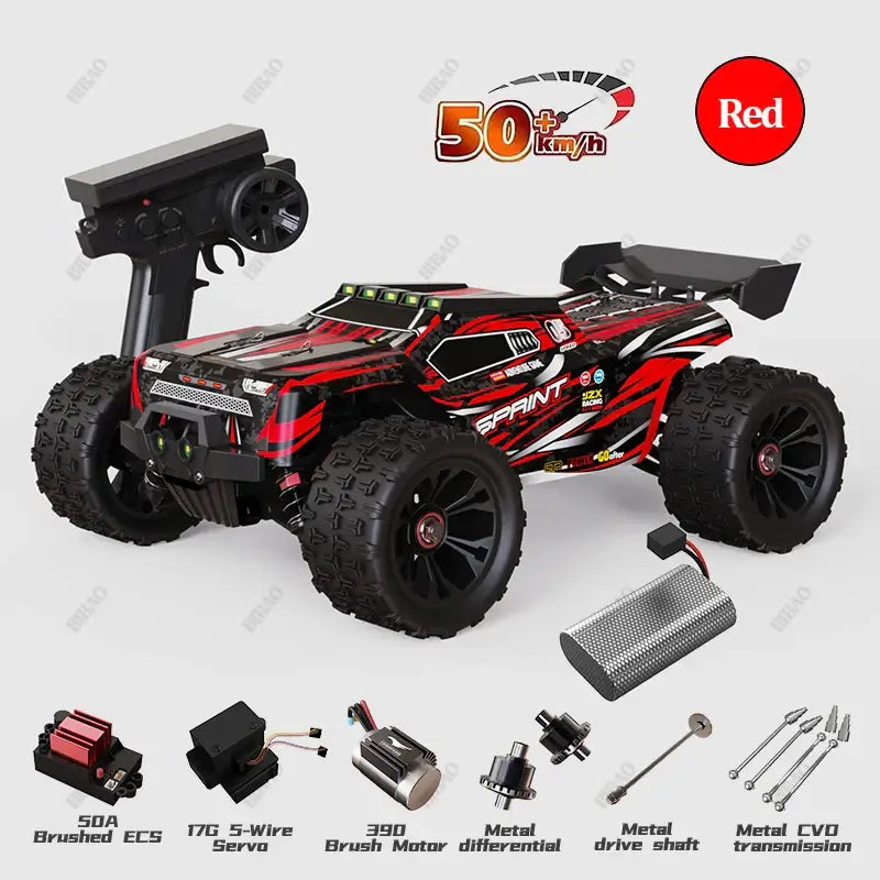 85KM/H Super Brushless 50KM/H Brushed 4WD 1:16 RC Car Sportsman Specialty Products