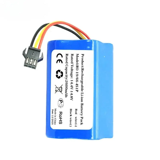 New 14.8V 2800mAh/3400mAh Li-ion Battery for Airrobo P20 Robot, rechargeable battery pack.