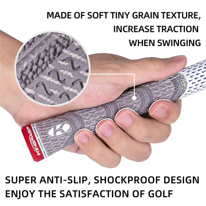 Men Women Anti-skid Shock-absorbing Golf Grips High Quality Rubber Sportsman Specialty Products