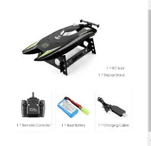 RC Boat, Dual Motors, 2-Channel, 30 KM/H High Speed Sportsman Specialty Products