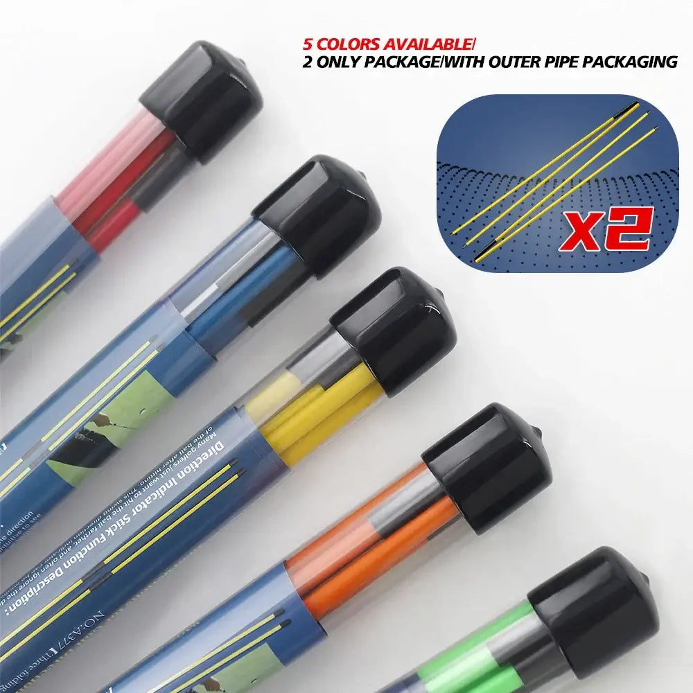 Golf Swing Training Tools Golf Alignment Sticks 2 Sets 48inch Sportsman Specialty Products