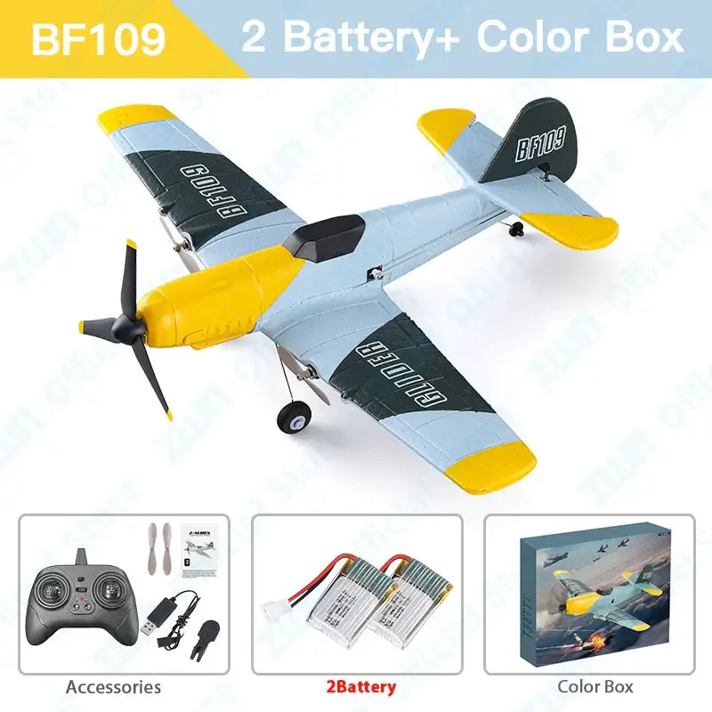 RC Plane BF109 Professional 2.4G Radio Remote Control Airplane Sportsman Specialty Products