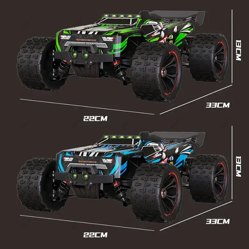 85KM/H Super Brushless 50KM/H Brushed 4WD 1:16 RC Car Sportsman Specialty Products