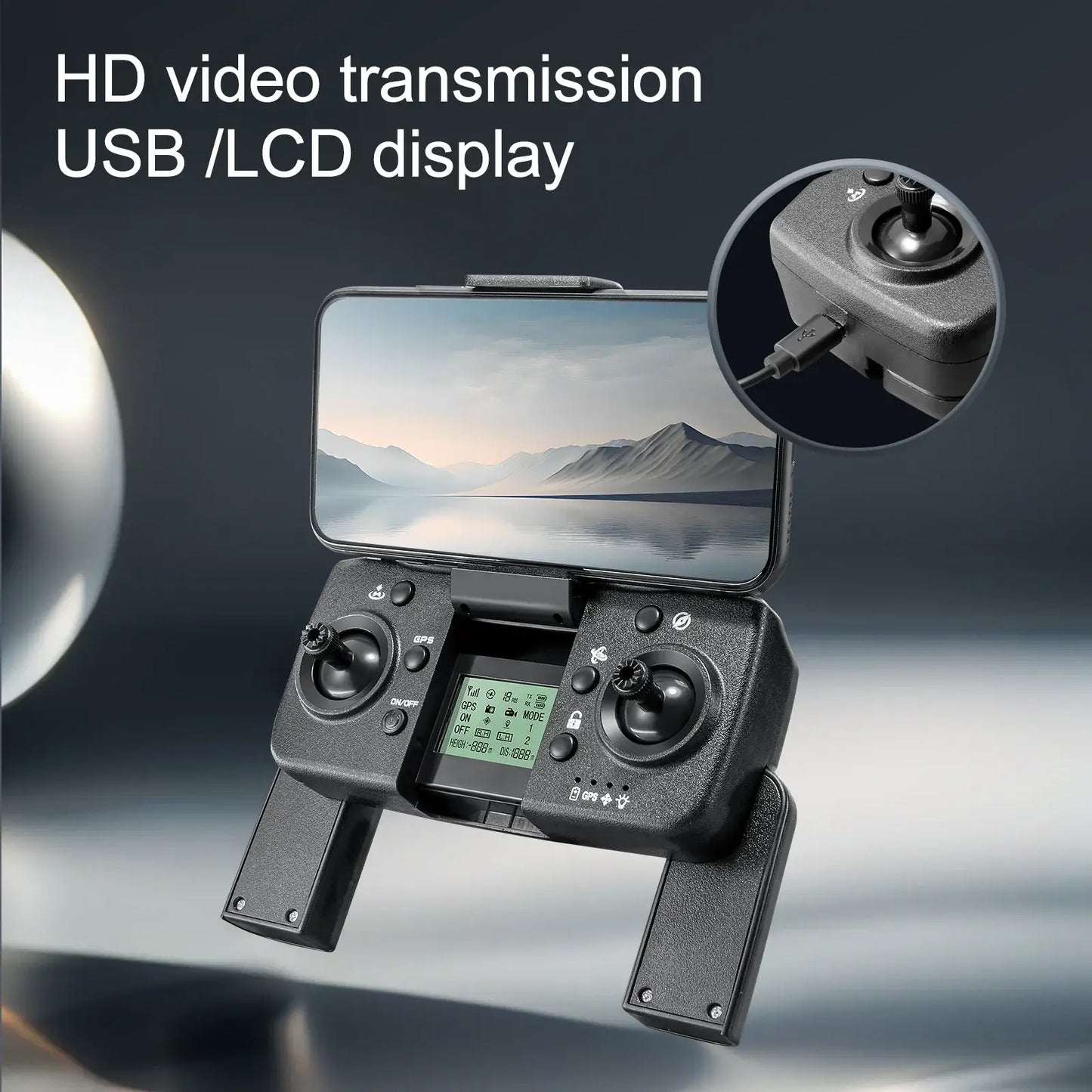 M8 Pro Drone 4k Professional HD 4k Rc Airplane Dual-Camera Sportsman Specialty Products