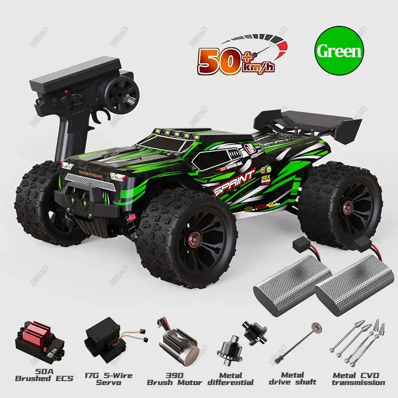 85KM/H Super Brushless 50KM/H Brushed 4WD 1:16 RC Car Sportsman Specialty Products