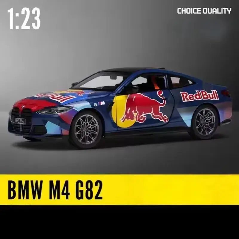 NEW 1:24 BMW M4 GT3 Red Bull M6 BMW CSL Alloy Car Sportsman Specialty Products