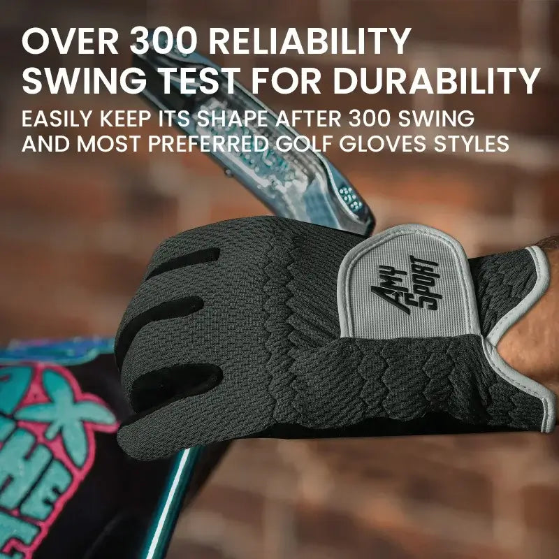 Golf Gloves Men Left Right Hand Rain Grip Hot Wet Weather Value 3/6 Pack Sportsman Specialty Products