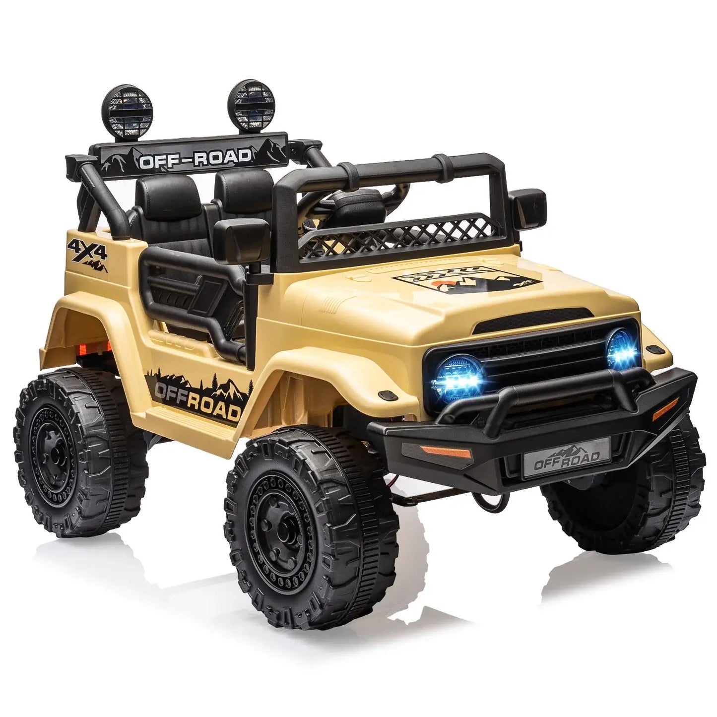 12V Kids Ride On Truck with Remote Control Spring Suspension Sportsman Specialty Products