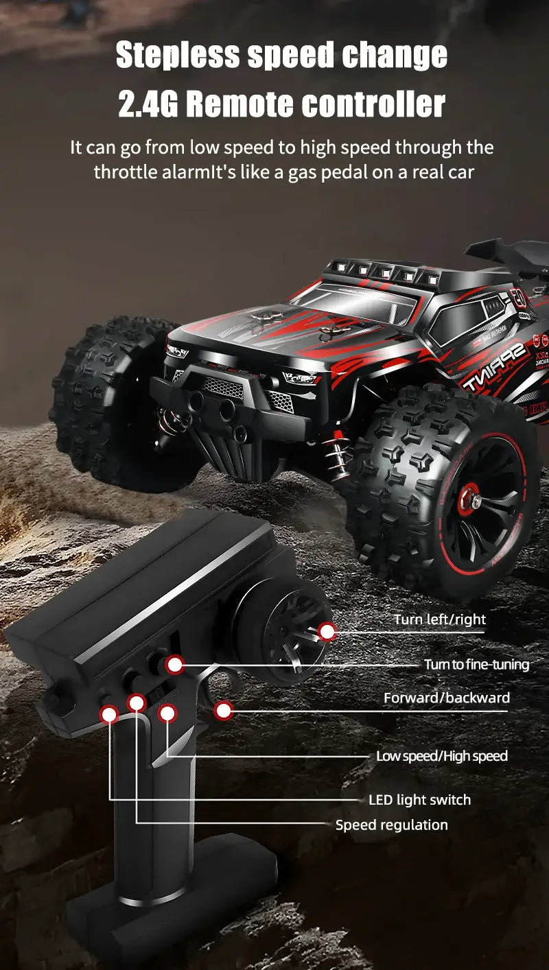 4WD Remote Control 1/14 RC Car 50 or Super Brushless 85KM/H Fast RTR High Speed Sportsman Specialty Products