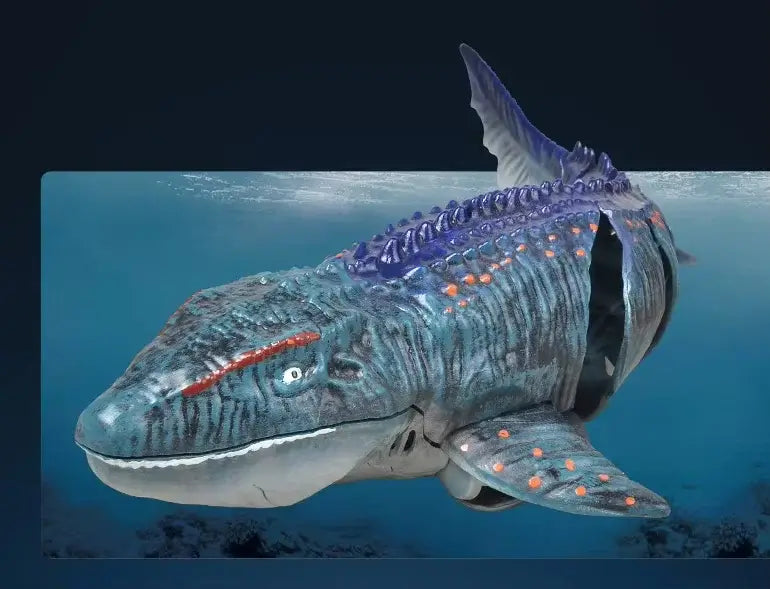 Rc Boat Simulation Mosasaurus remote control Ship Animal Sportsman Specialty Products
