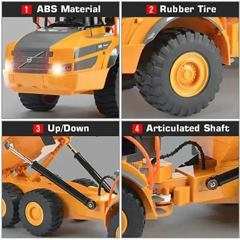 RC Dumper Caterpillar Tractor 2.4G Remote Control Sportsman Specialty Products